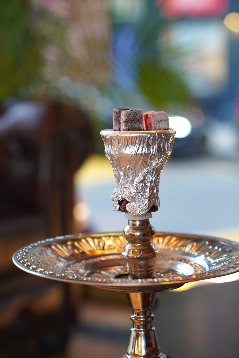 Traditional hookah close-up